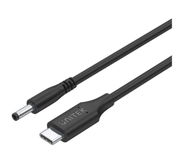 UNITEK Kabel zasilający USB-C Jack 4x 1.7mm Lenovo C14118BK-1.8M - 1192134 - zdjęcie 2
